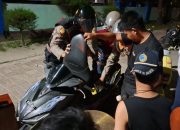 Patroli Dini Hari Polsek Kepulauan Seribu Selatan Sosialisasikan Layanan 110, Antisipasi 3C dan Gangguan Kamtibmas