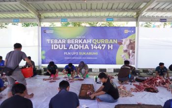 PLN UP3 Sukabumi Rayakan Idul Adha dengan Penyaluran Hewan Qurban, Wujud Kepedulian dan Kebersamaan