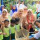 Sebanyak 100 Murid PAUD Antusias Ikuti DWP Mengajar di RPTRA Sunter Jaya Berseri.