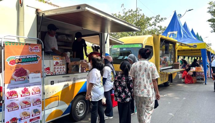 Kultura Market di Pademangan Barat Diminati Warga