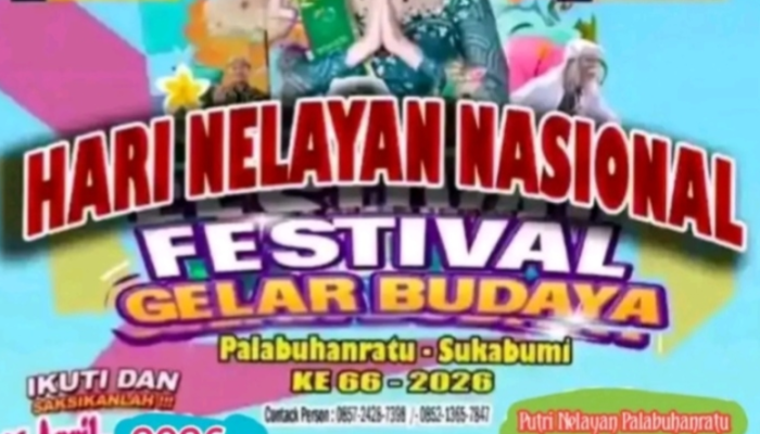 Sambut Hari Nelayan ke-66 Event Putri Nelayan Palabuhanratu 2026 Digelar