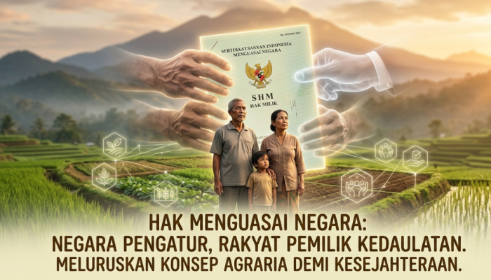 Negara Bukan “Pemilik” Tanah Kita: Meluruskan Salah Kaprah Pasal 33