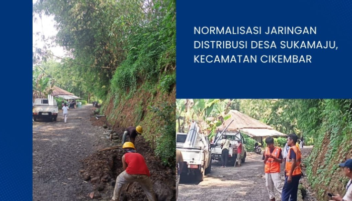 Perumda AM TJM Sukabumi Normalisasi Pipa di Cikembar demi Air Bersih yang Lebih Lancar