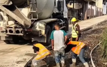 Dinas PU Sukabumi Pacu Betonisasi Ruas Gudang-Caringinkulon, Upaya Peningkatan Ketahanan Jalan di Kabupaten Sukabumi