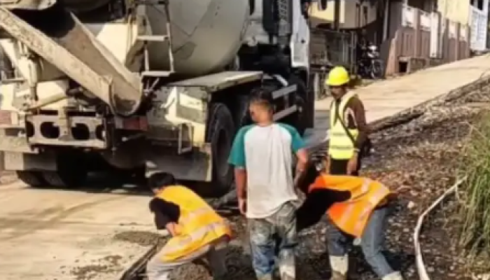 Dinas PU Sukabumi Pacu Betonisasi Ruas Gudang-Caringinkulon, Upaya Peningkatan Ketahanan Jalan di Kabupaten Sukabumi
