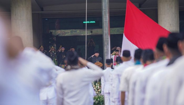 Walikota Jakarta Utara Pimpin Langsung Upacara Hari Lahir Pancasila Tahun 2026.