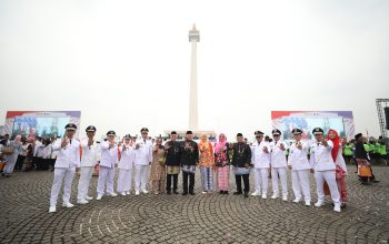 Walikota Jakarta Utara Hadiri HUT ke 499 Kota Jakarta di Silang Monas 