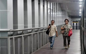 JPO Senen Sentral Kembali Dibuka Untuk Umum 