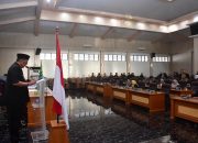Rapur DPRD Kabupaten Sukabumi, Bupati Hadir Sampaikan Pendapatnya 