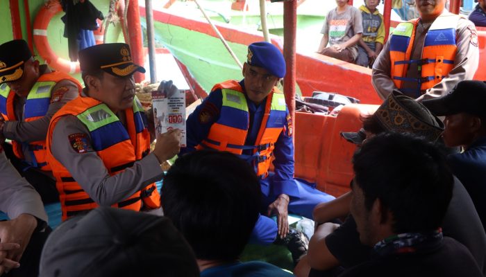Kapolres Kepulauan Seribu Pimpin Langsung Jaga Jakarta On The Spot Kamtibmas di Perairan Kepulauan Seribu