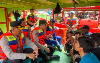 Kapolres Kepulauan Seribu Gelar Jumat Curhat dan Jaga Jakarta On The Spot di Pulau Panggang, Perkuat Sinergi Jaga Kamtibmas