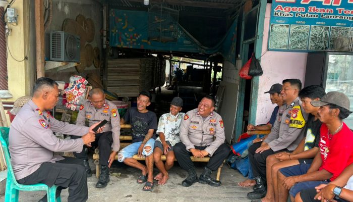 Kasat Binmas Polres Kepulauan Seribu Gelar Jaga Jakarta On The Spot di Pulau Tidung, Sosialisasikan Kamtibmas dan Layanan Polisi 110