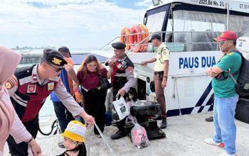 Kapolres Kepulauan Seribu: Jakarta On The Spot Hadir di Dermaga untuk Jaga Keselamatan dan Kenyamanan Wisatawan