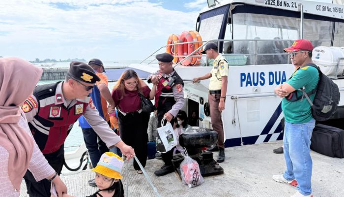Kapolres Kepulauan Seribu: Jakarta On The Spot Hadir di Dermaga untuk Jaga Keselamatan dan Kenyamanan Wisatawan