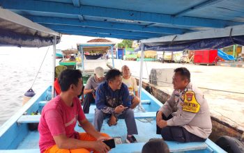 Bhabinkamtibmas Pulau Pramuka Sambang Warga Lewat Jakarta On The Spot, Sosialisasikan Layanan Polri 110 dan Tangkal Paham Radikal