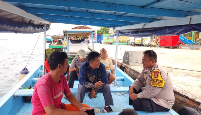 Bhabinkamtibmas Pulau Pramuka Sambang Warga Lewat Jakarta On The Spot, Sosialisasikan Layanan Polri 110 dan Tangkal Paham Radikal