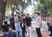 Kapolres Kepulauan Seribu Pimpin Jaga Jakarta On The Spot Kamtibmas di Perairan, Sosialisasikan Layanan Polisi 110 dan Keselamatan Wisatawan