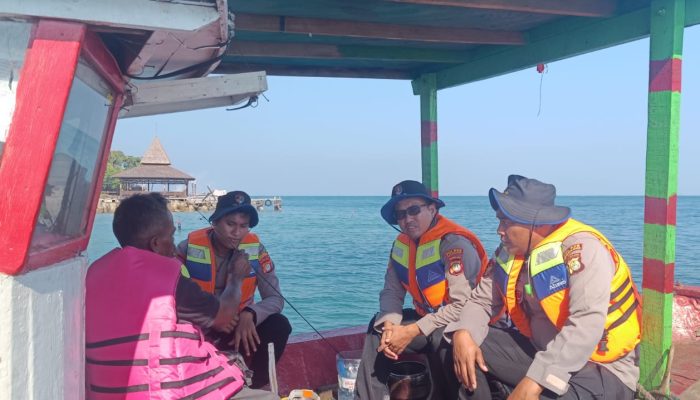Satpolairud Polres Kepulauan Seribu Gelar Jakarta On The Spot, Edukasi Wisatawan tentang Keselamatan Laut dan Layanan Polisi 110