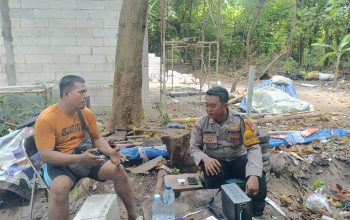 Jakarta On The Spot di Pulau Pari, Bhabinkamtibmas Ajak Warga Manfaatkan Layanan Polri 110 dan Jaga Kamtibmas