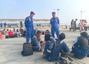 Satpolairud Polres Kepulauan Seribu Gelar Jakarta On The Spot, Ajak Wisatawan Utamakan Keselamatan dan Manfaatkan Layanan Polisi 110