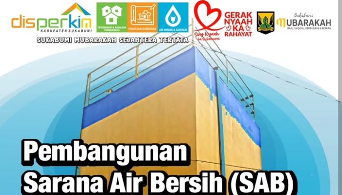 ‎Penuhi Hak Masyarakat atas Air Bersih, Disperkim Kabupaten Sukabumi Genjot Pembangunan Infrastruktur Sarana Air Bersih (SAB)