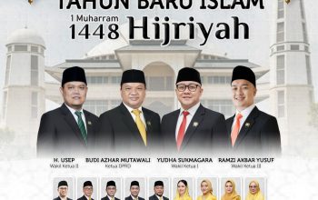 Dewan Perwakilan Rakyat Daerah (DPRD) Kabupaten Sukabumi Ucapkan Selamat Tahun Baru Islam 1 Muharam 1448 Hijriyah
