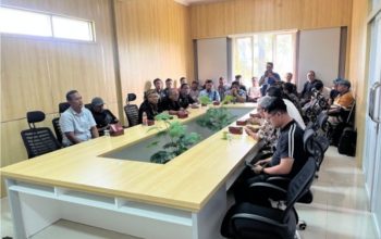 Kegiatan Pre-Construction Meeting ( PCM) Dinas PU di Benglap Cikembar.