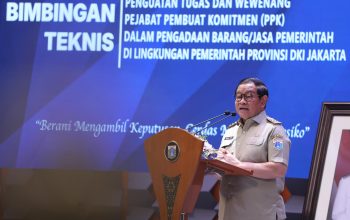 Buka Bimtek PPK, Gubernur Pramono: Pastikan Keputusan Berbasis Kerja Teknokratik
