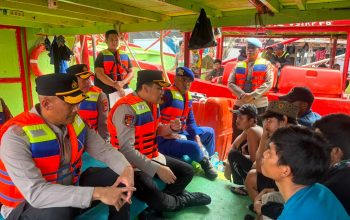 Kapolres Kepulauan Seribu Gelar Jumat Curhat dan Jaga Jakarta On The Spot di Pulau Harapan, Perkuat Kolaborasi Warga Jaga Kamtibmas