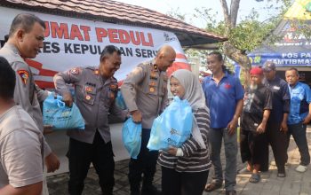Jumat Peduli, Polres Kepulauan Seribu Perkuat Sinergi Bersama Komunitas Sabuk Kamtibmas