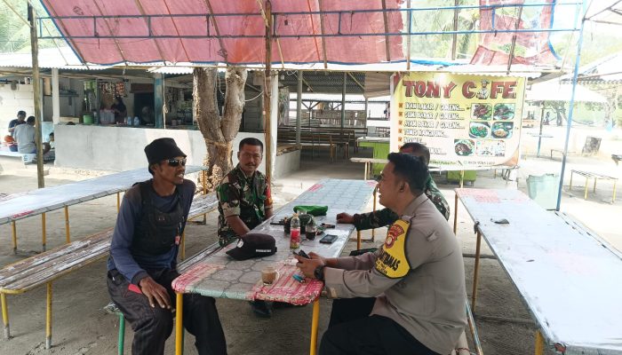 Bhabinkamtibmas Pulau Pari Sambang Warga Melalui Jakarta On The Spot, Sosialisasikan Layanan Polri 110