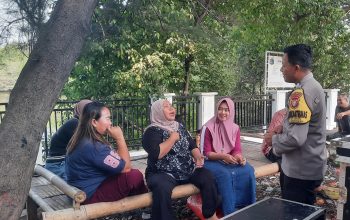 Bhabinkamtibmas Pulau Lancang Sambang Warga Melalui Jakarta On The Spot, Sosialisasikan Layanan Polri 110