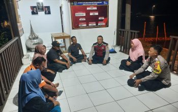 Patroli Malam Jakarta On The Spot, Polsek Kepulauan Seribu Selatan Ajak Warga Manfaatkan Layanan Polisi 110