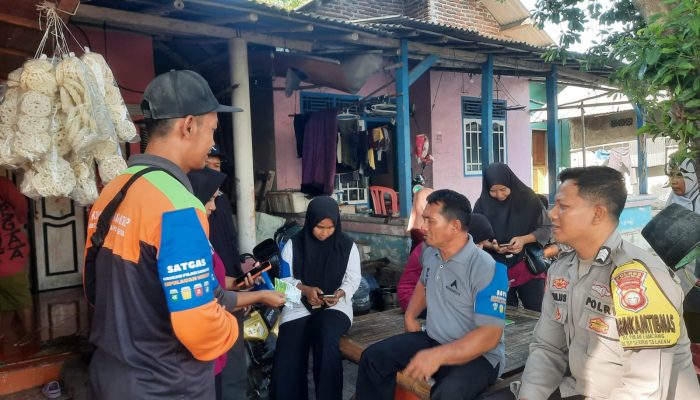 Jakarta On The Spot di Pulau Lancang, Bhabinkamtibmas Sosialisasikan Layanan Polri 110 dan Ajak Warga Jaga Kamtibmas