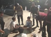 Patroli Malam Jakarta On The Spot, Polsek Kepulauan Seribu Selatan Kenalkan Layanan Polisi 110 Melalui Dialog Bersama Warga