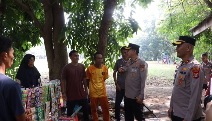 Kapolres Kepulauan Seribu Jaga Jakarta On The Spot di Pulau Panggang, Sambang Warga dan Sosialisasikan Layanan Polisi 110