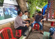 Bhabinkamtibmas Pulau Pramuka Sambang Warga Lewat Jakarta On The Spot, Sosialisasikan Layanan Polri 110