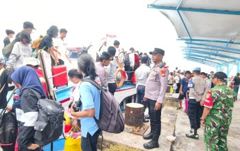 Jakarta On The Spot, Polres Kepulauan Seribu Tampilkan Pelayanan Humanis di Dermaga dan Edukasi Masyarakat tentang Layanan Polisi 110