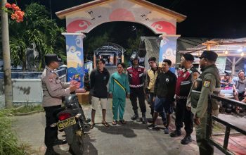 Patroli Malam Jakarta On The Spot, Polsek Kepulauan Seribu Selatan Hadirkan Pelayanan Humanis Lewat Sosialisasi Layanan Polisi 110