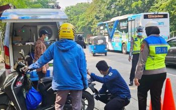 Sudin LH Jakarta Utara Gelar Uji Emisi di Kelapa Gading Dapati 19 Kendaraan Gas Buangnya Berlebih