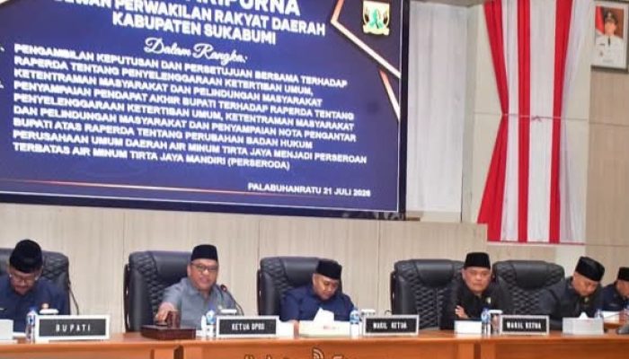 DPRD Kabupaten Sukabumi Bahas Raperda 3 Hal Penting, Simak Informasinya !