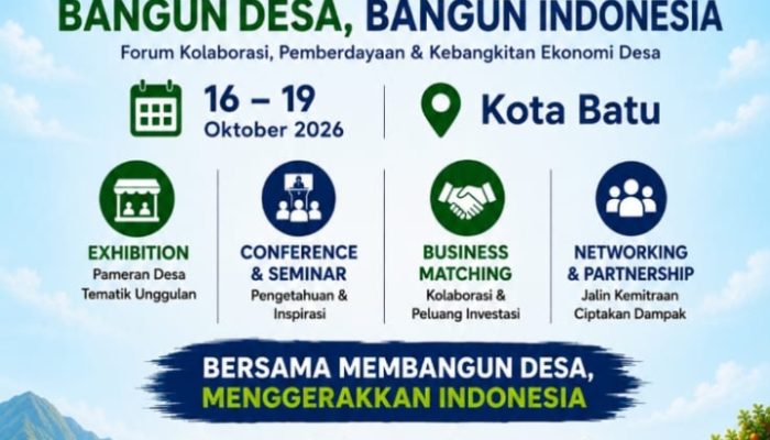 Ajang INDOVEX 2026 Siap Digelar, Momen Pertemukan Potensi Unggulan Desa dengan Investor dan Buyer serta Offtaker Dunia Usaha
