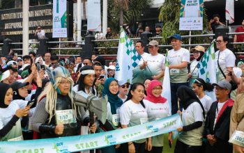 Gubernur Pramono Apresiasi Gen Coop Run 5K, Event Lari Pertama di Kawasan Rasuna Said