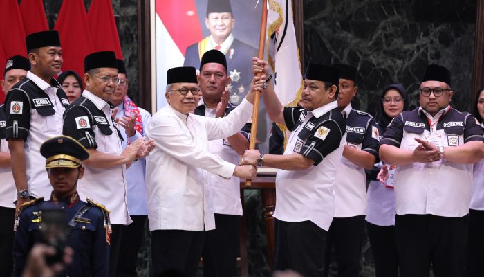 Gubernur Pramono Hadiri Pelantikan DPP FORKABI, Perkuat Peran Budaya Betawi Menuju Jakarta Menjadi Kota Global 