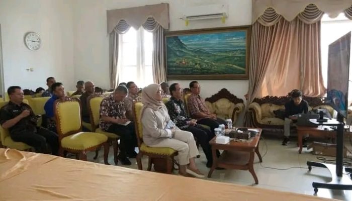 Jajaran Dinas PU dan Disperkim Dampingi Sekda Ade Suryaman dalam Rakornas Verval KDKMP