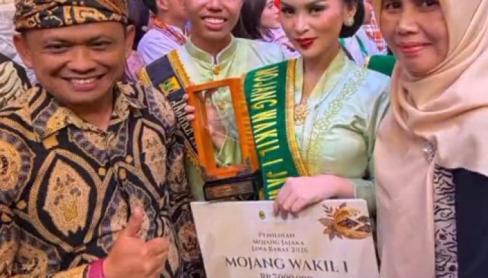 ‎Perwakilan Kabupaten Sukabumi Djemima Shireen Ferdinand Raih Juara Wakil 1 Mojang Jawa Barat 2026