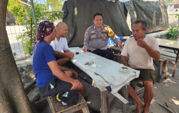 Jakarta On The Spot di Pulau Pramuka, Bhabinkamtibmas Ajak Warga Manfaatkan Layanan Polri 110