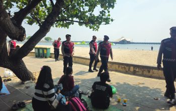 Kasat Samapta Polres Kepulauan Seribu Gelar Jaga Jakarta On The Spot, Ajak Warga Manfaatkan Layanan Polisi 110