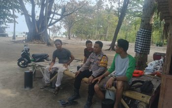 Jakarta On The Spot di Pulau Pari, Bhabinkamtibmas Ajak Warga Manfaatkan Layanan Polri 110