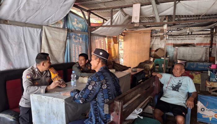 Jakarta On The Spot di Pulau Tidung, Bhabinkamtibmas Ajak Warga Manfaatkan Layanan Polri 110
